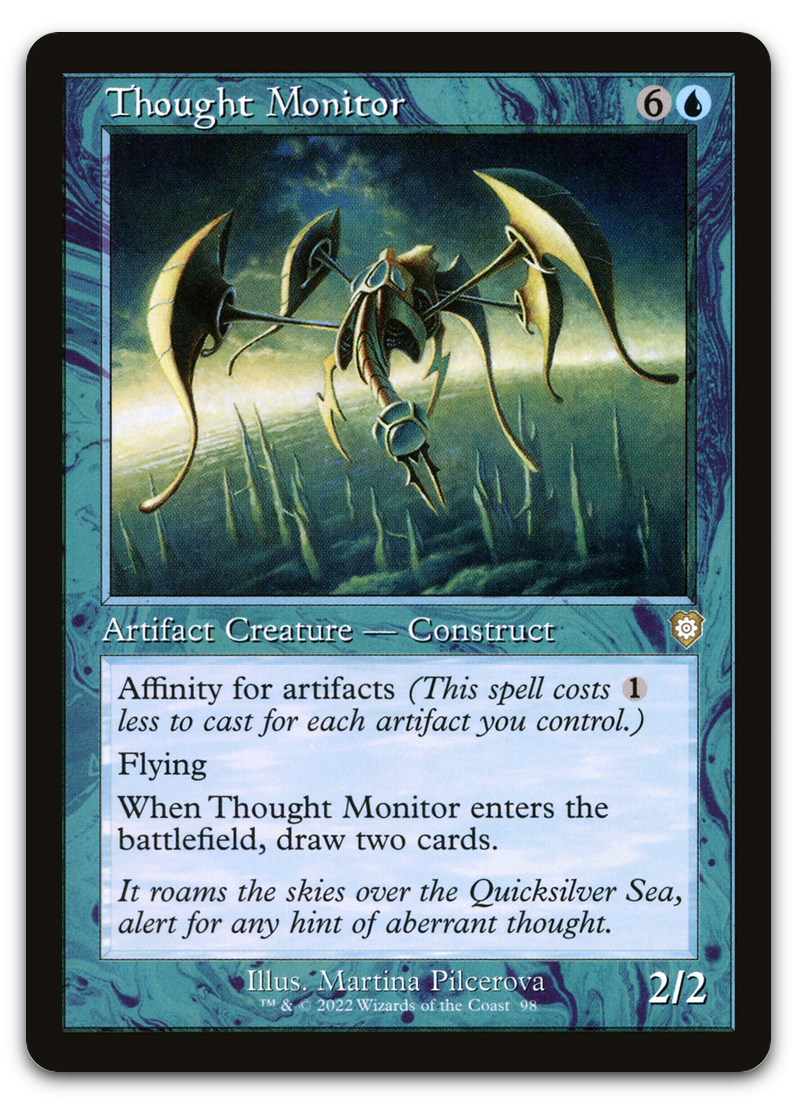 Thought Monitor (Retro Frame) (Commander: The Brothers' War)