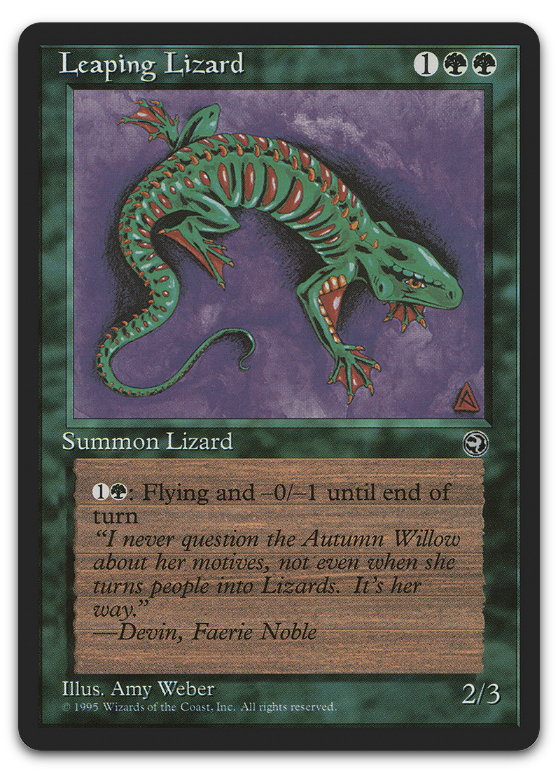 Leaping Lizard (Homelands)