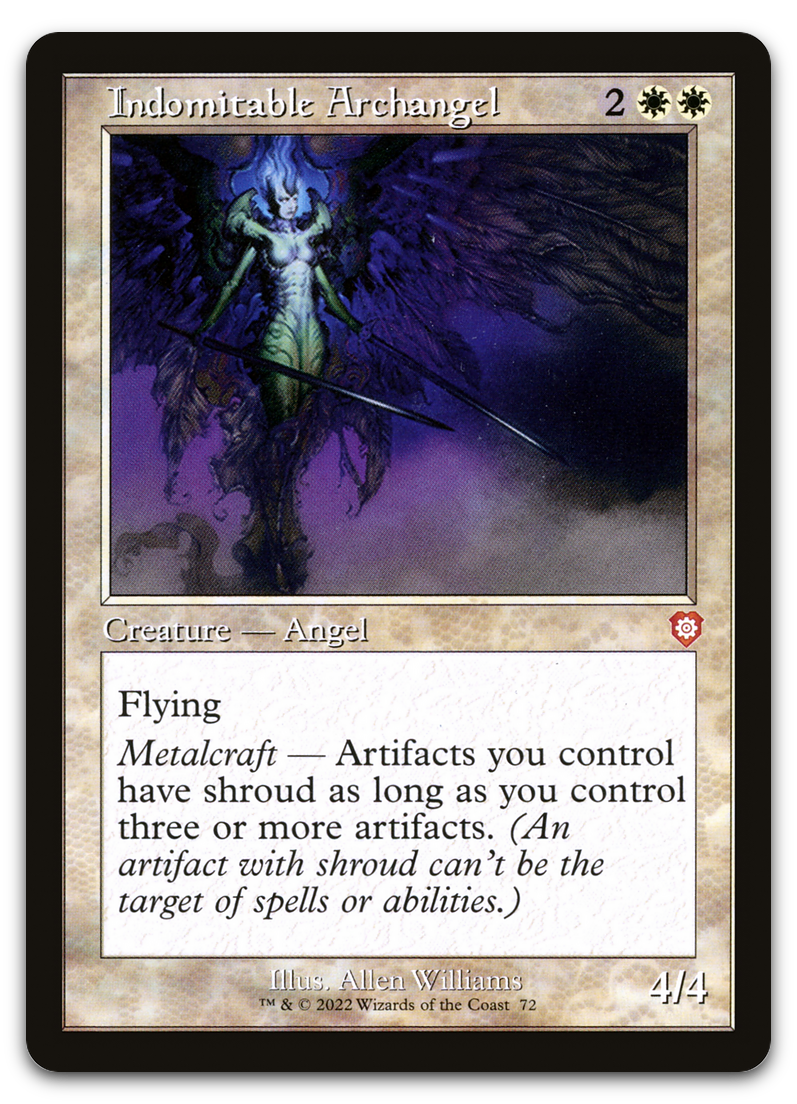 Indomitable Archangel (Retro Frame) (Commander: The Brothers' War)