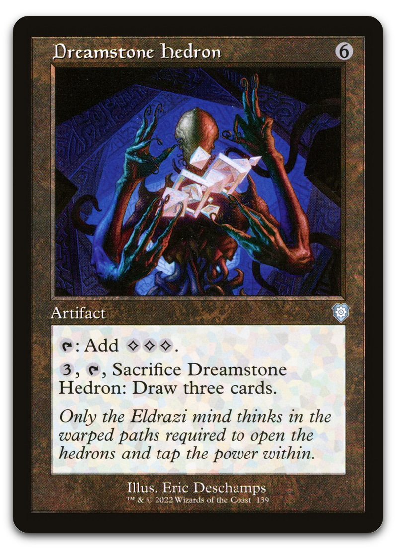 Dreamstone Hedron (Retro Frame) (Commander: The Brothers' War)