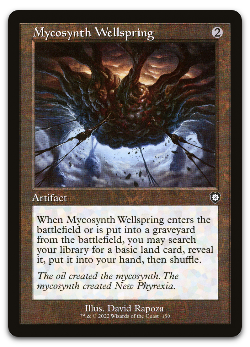 Mycosynth Wellspring (Retro Frame) (Commander: The Brothers' War)
