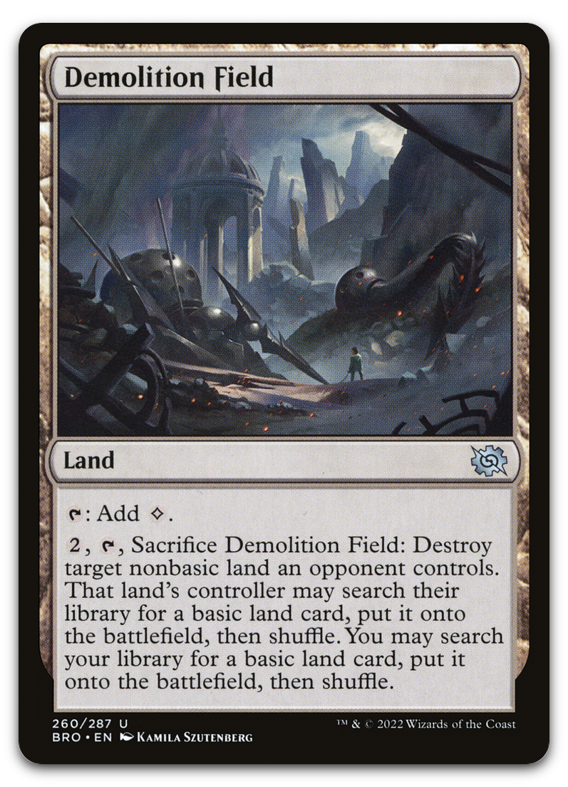 Demolition Field (The Brothers' War)