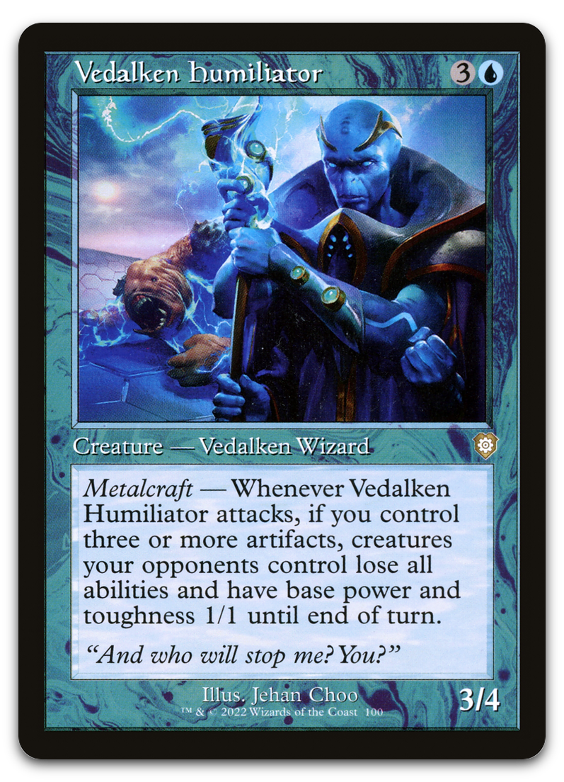 Vedalken Humiliator (Retro Frame) (Commander: The Brothers' War)