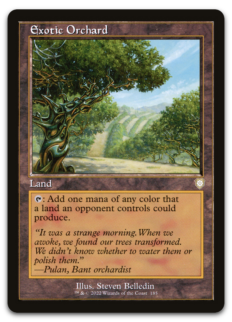 Exotic Orchard (Retro Frame) (Commander: The Brothers' War)