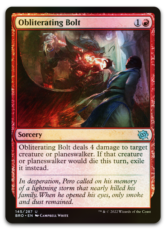 Obliterating Bolt (The Brothers' War)