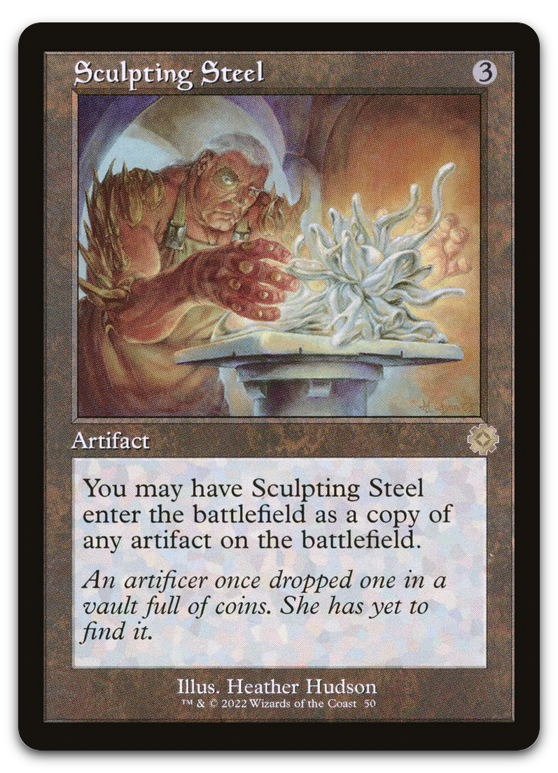 Sculpting Steel (The Brothers' War: Retro Frame Artifacts)