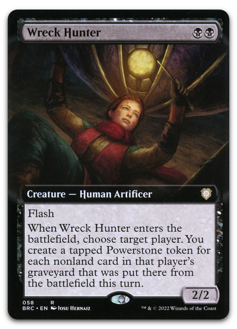 Wreck Hunter (Extended Art) (Commander: The Brothers' War)