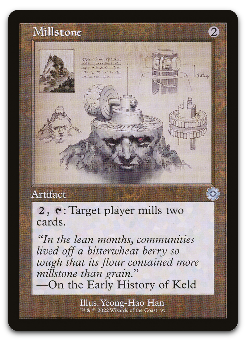 Millstone (Schematic) (The Brothers' War: Retro Frame Artifacts)