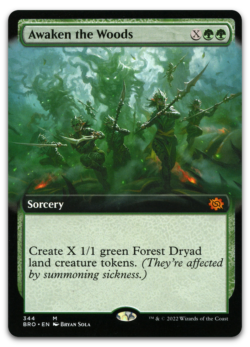 Awaken the Woods (Extended Art) (The Brothers' War)