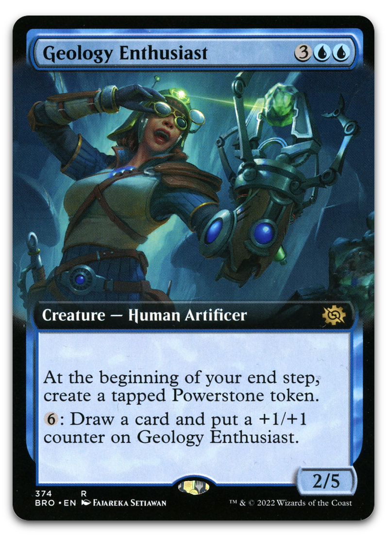 Geology Enthusiast (Extended Art) (The Brothers' War)