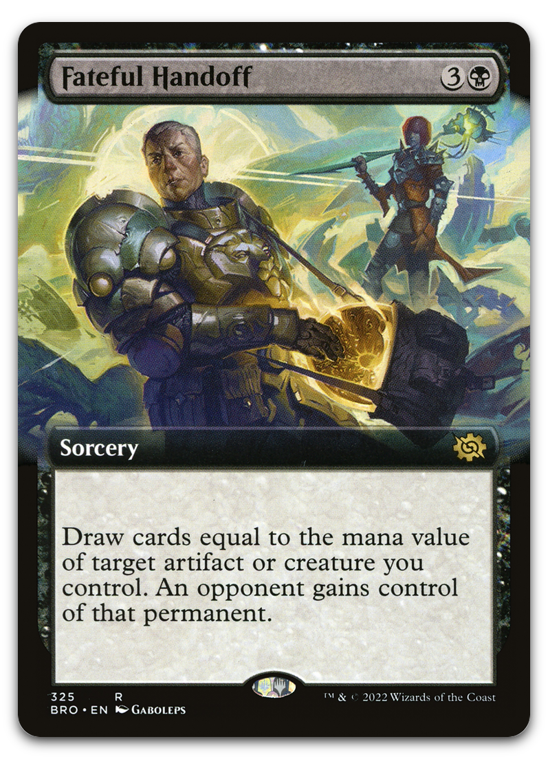 Fateful Handoff (Extended Art) (The Brothers' War)