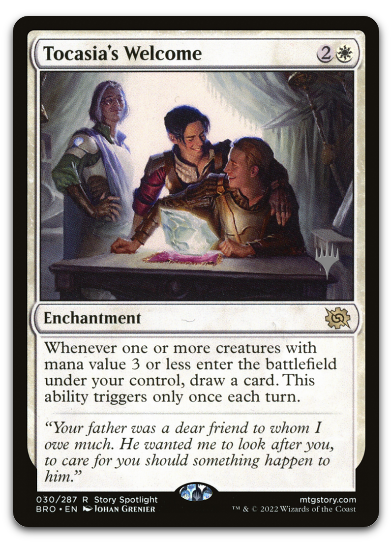Tocasia's Welcome (Promo Pack: The Brothers' War)