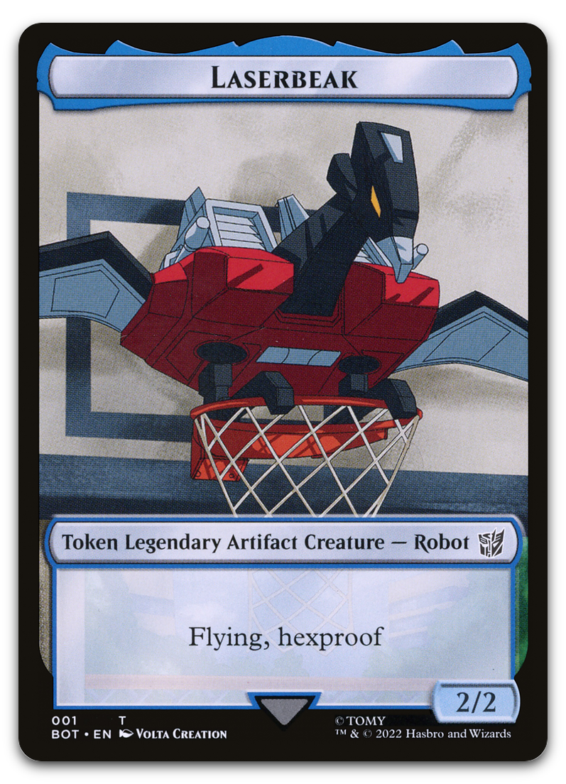 Laserbeak Token (Universes Beyond: Transformers)