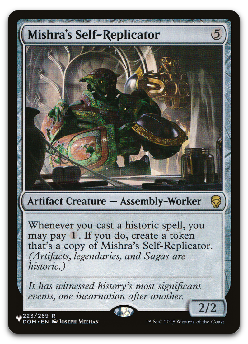 Mishra's Self-Replicator (The List Reprints)