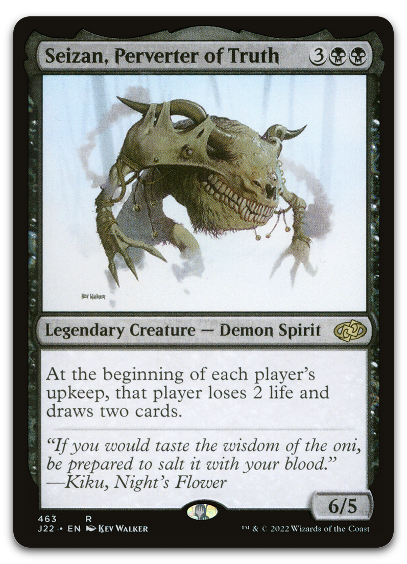 Seizan, Perverter of Truth (Jumpstart 2022)