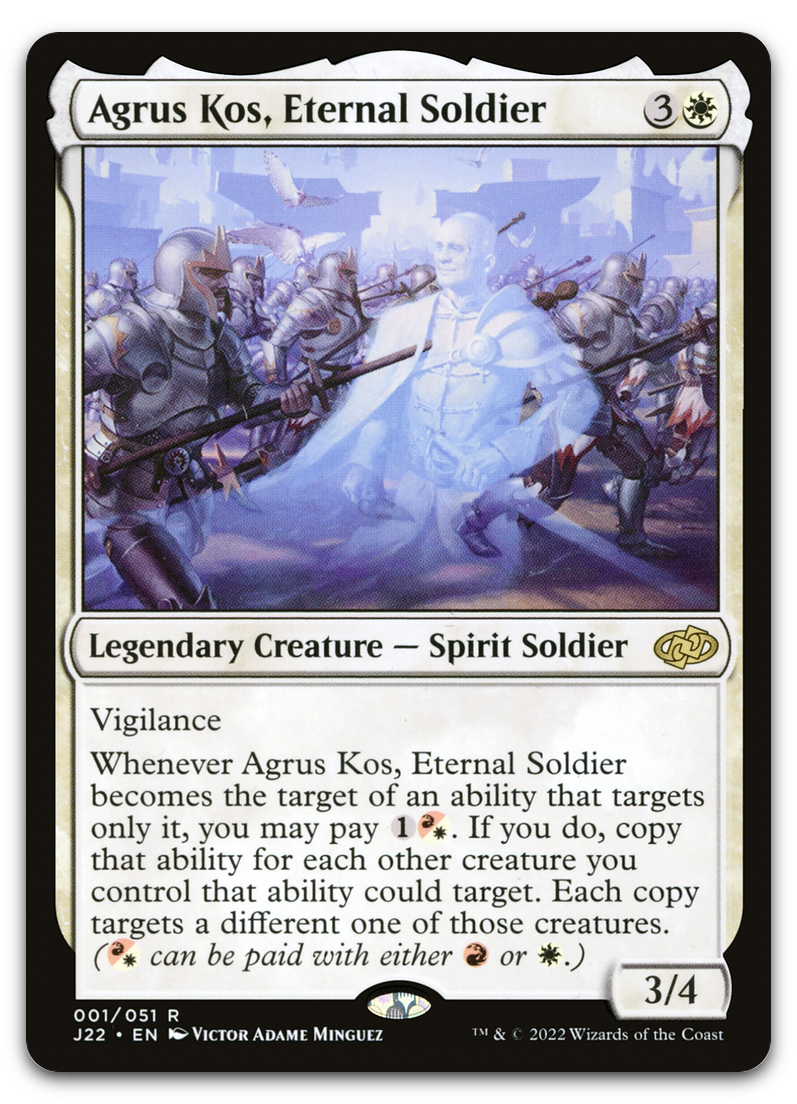 Agrus Kos, Eternal Soldier (Jumpstart 2022)