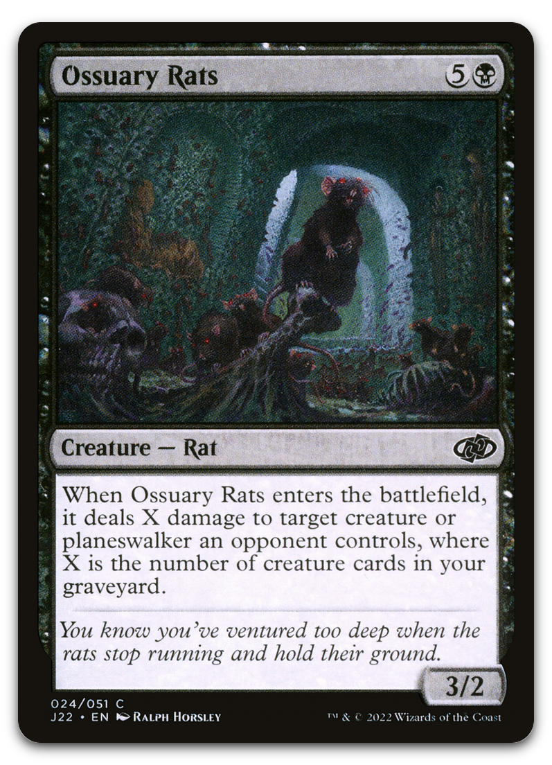 Ossuary Rats (Jumpstart 2022)
