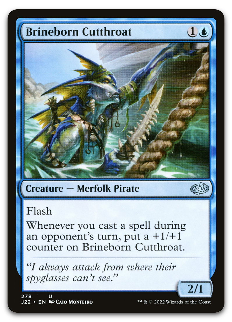 Brineborn Cutthroat (Jumpstart 2022)