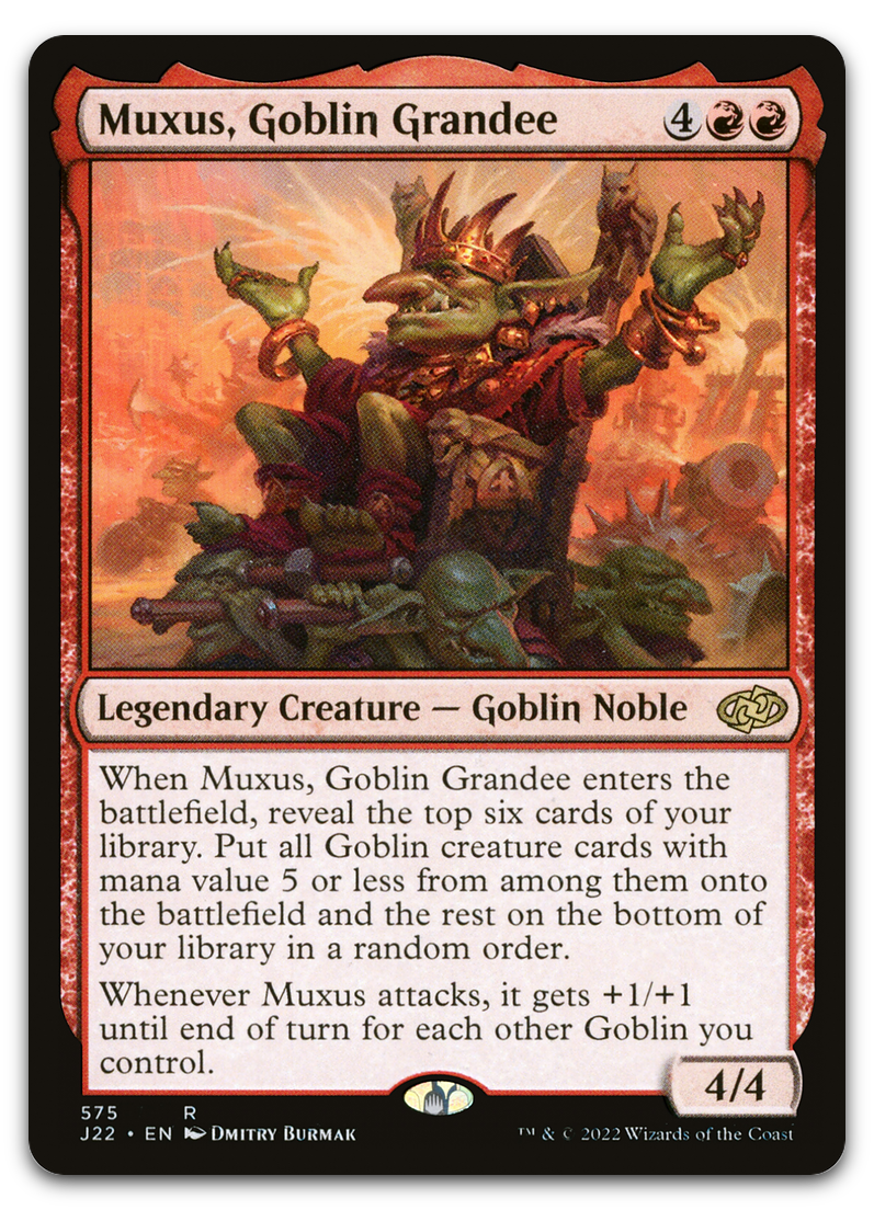 Muxus, Goblin Grandee (Jumpstart 2022)