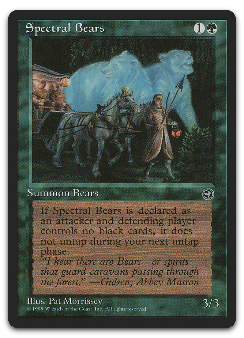 Spectral Bears (Homelands)