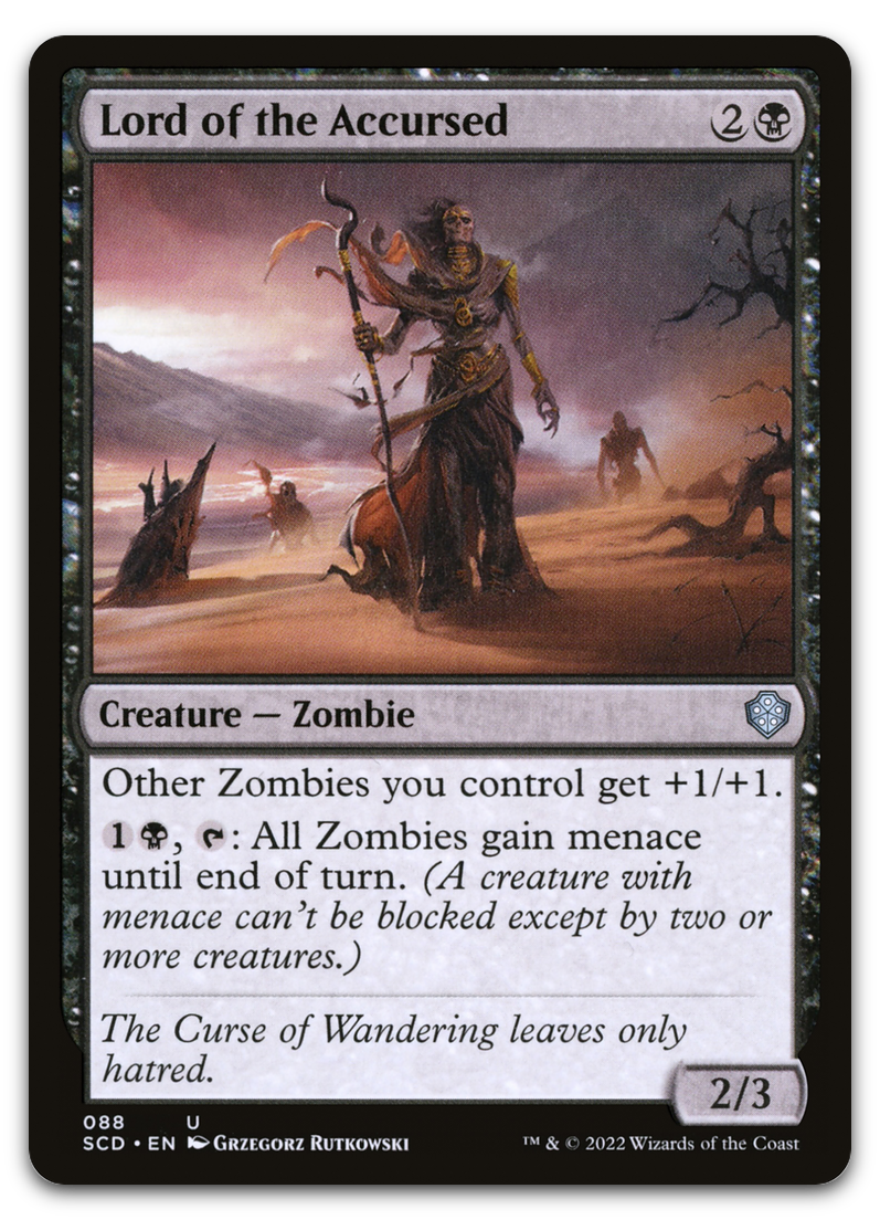 Lord of the Accursed (Starter Commander Decks)