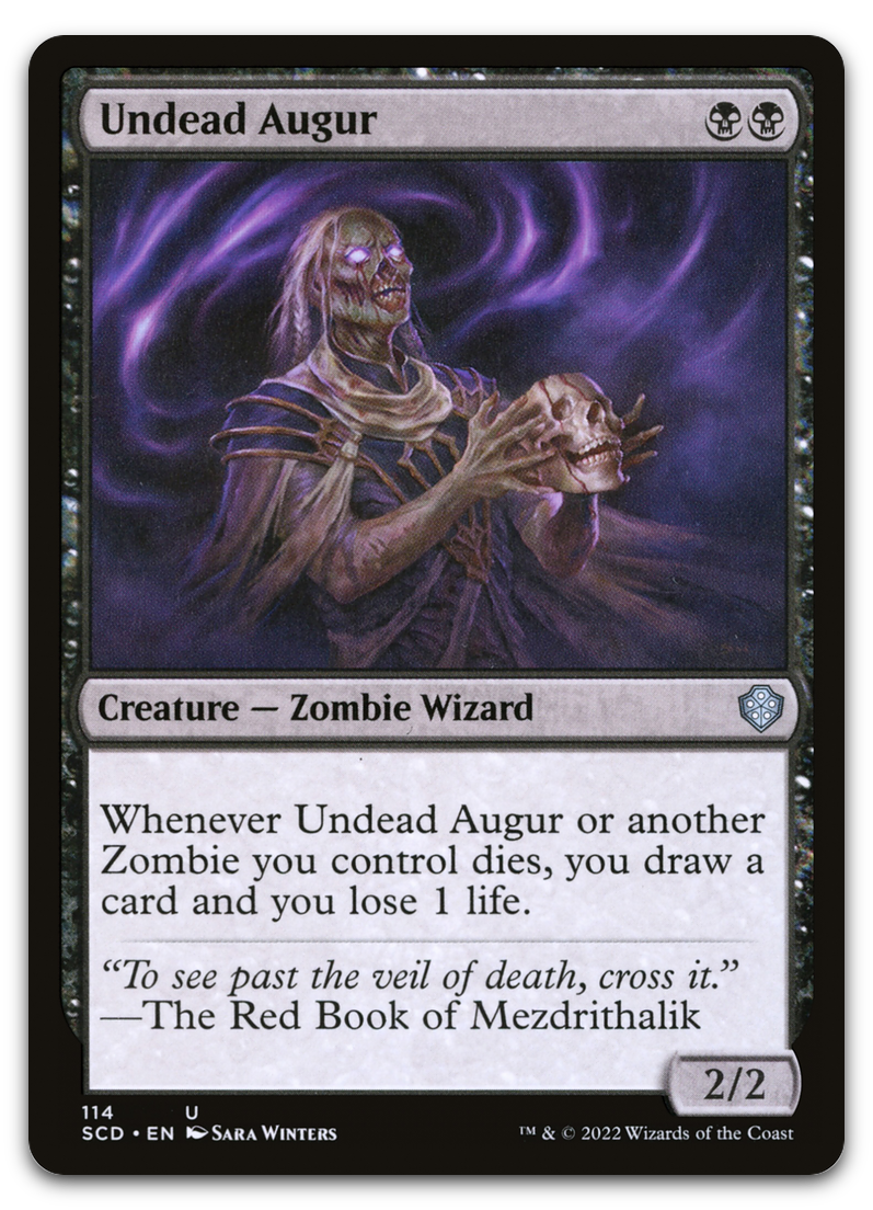 Undead Augur (Starter Commander Decks)