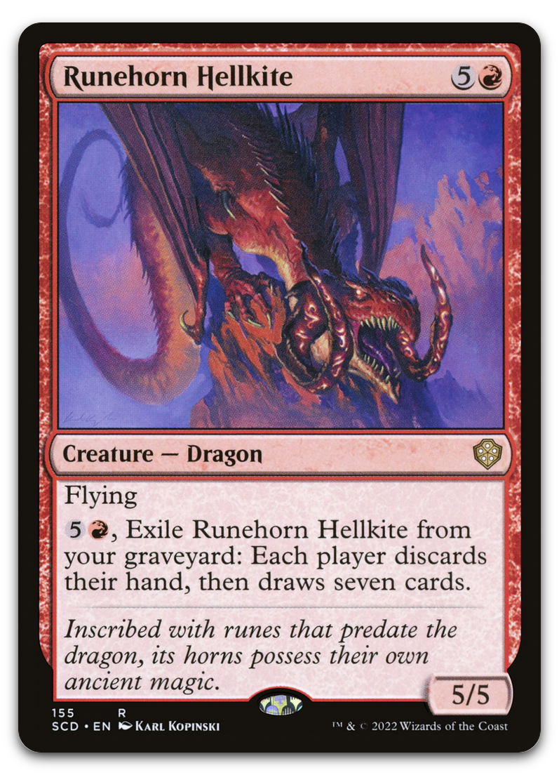 Runehorn Hellkite (Starter Commander Decks)