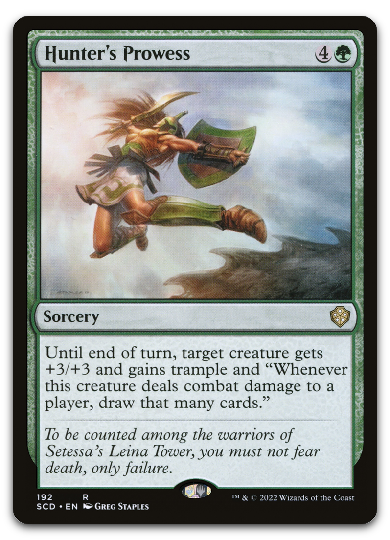 Hunter's Prowess (Starter Commander Decks)