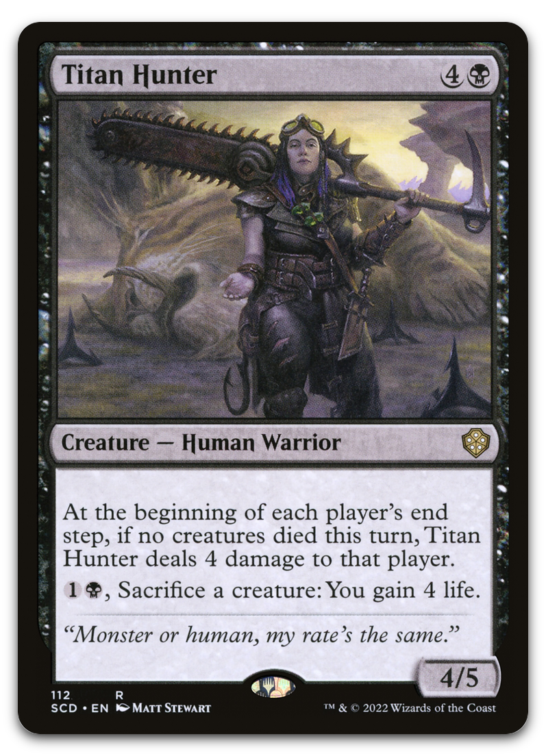 Titan Hunter (Starter Commander Decks)