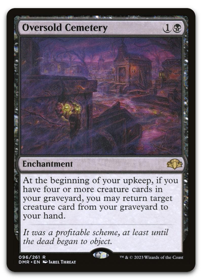 Oversold Cemetery (Dominaria Remastered)
