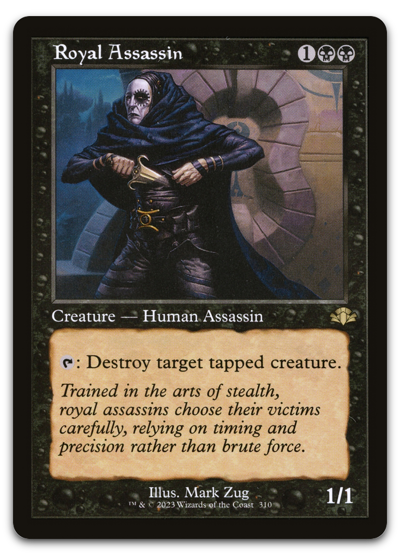 Royal Assassin (Retro Frame) (Dominaria Remastered)