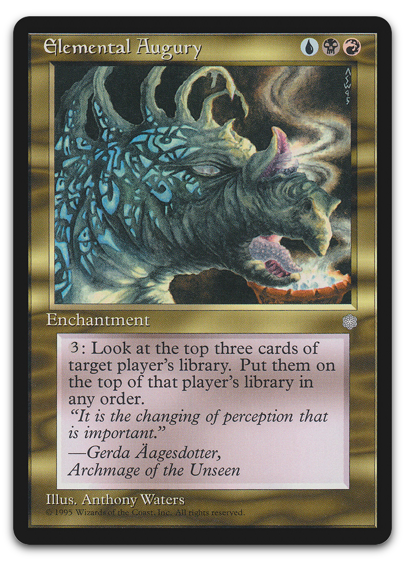 Elemental Augury (Ice Age)