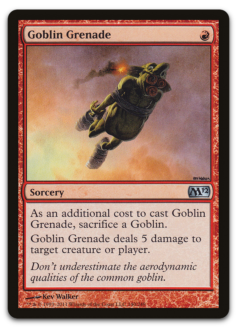 Goblin Grenade (Magic 2012 (M12))