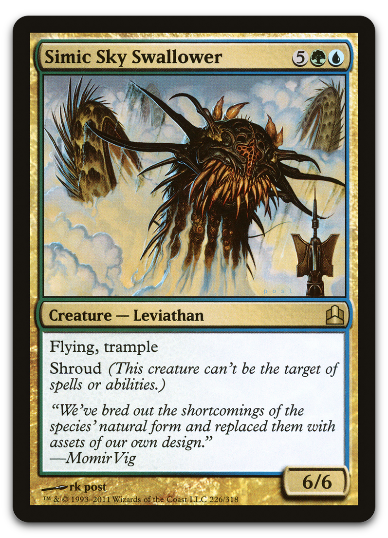 Simic Sky Swallower (Commander)