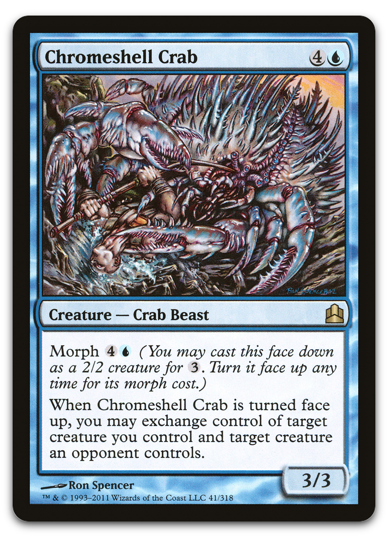 Chromeshell Crab (Commander)