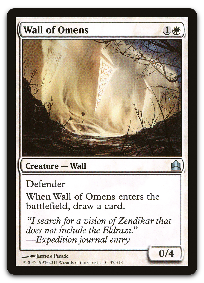 Wall of Omens (Commander)