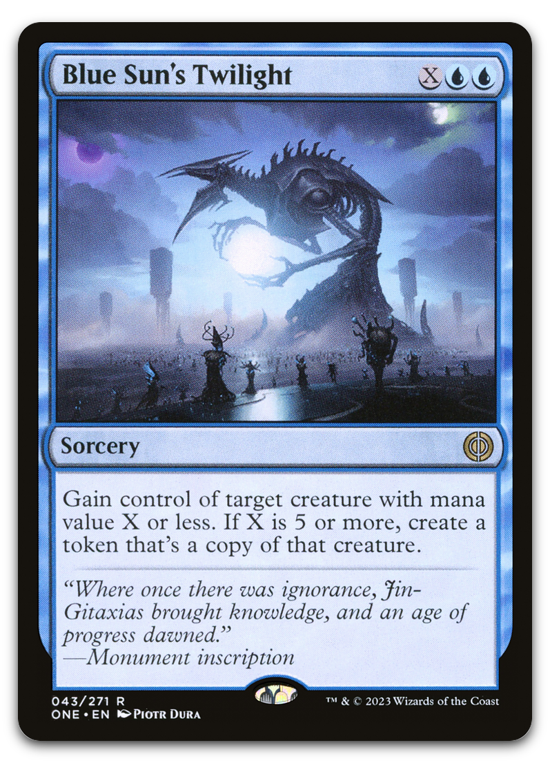 Blue Sun's Twilight (Phyrexia: All Will Be One)