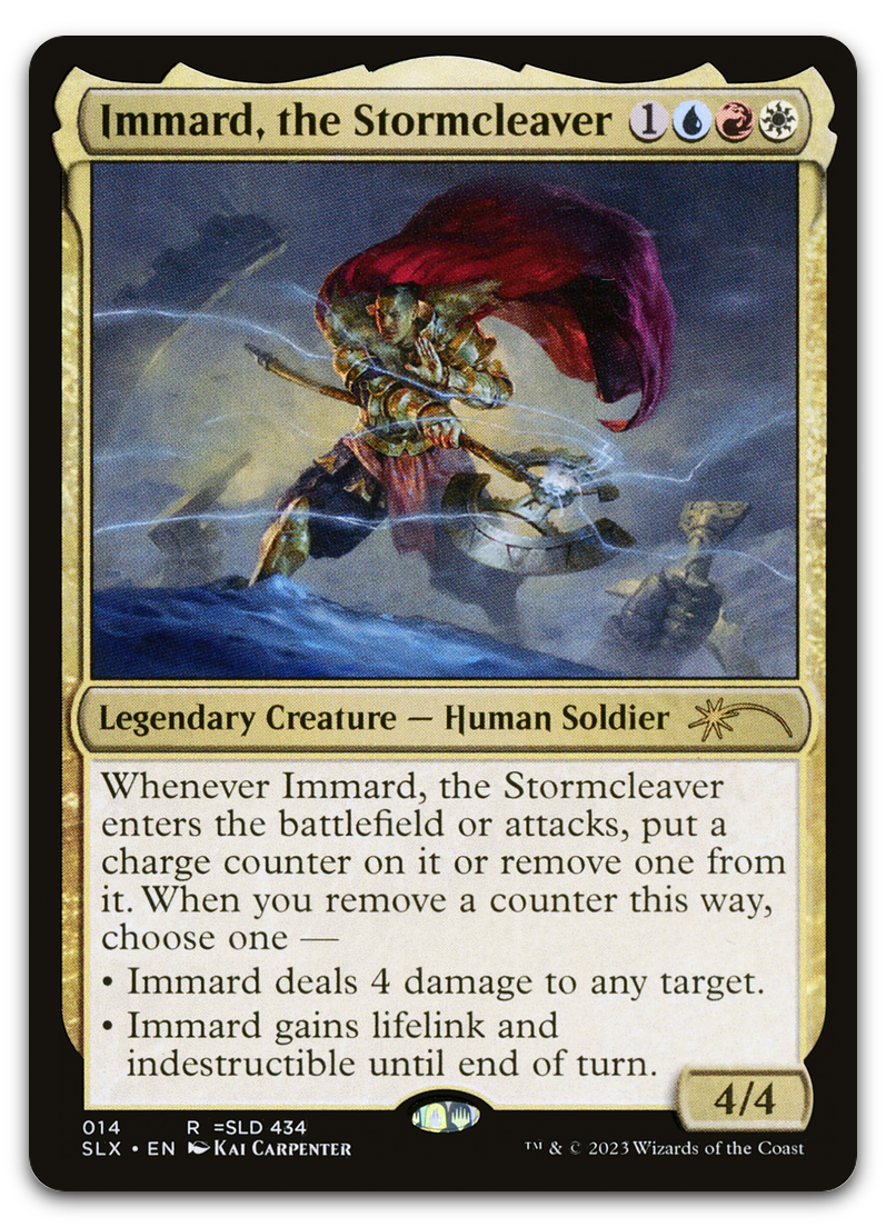 Immard, the Stormcleaver (SLX Cards)