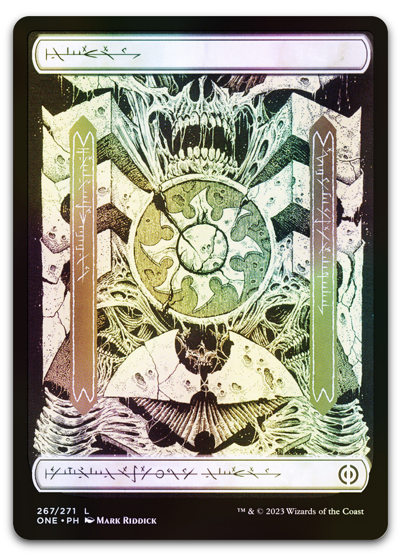 Plains (267) - Full Art (Phyrexia: All Will Be One)