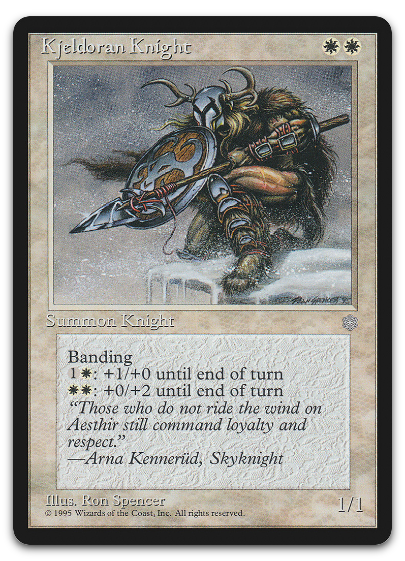 Kjeldoran Knight (Ice Age)