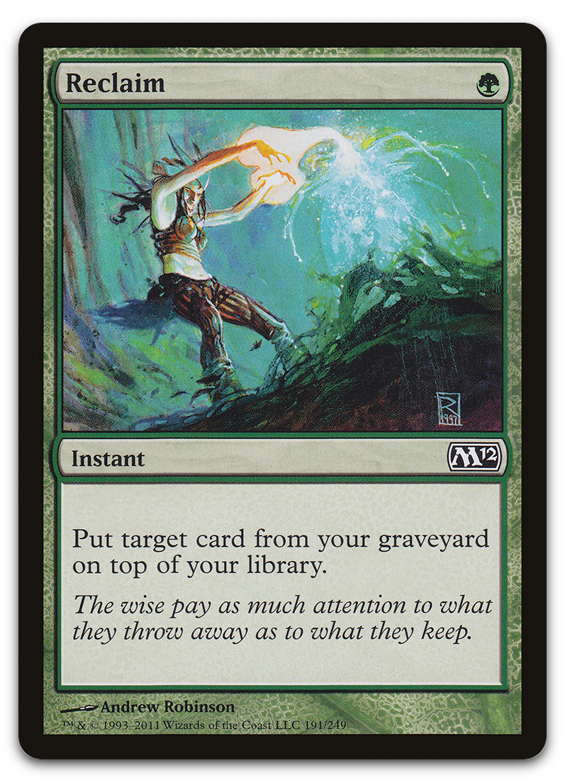 Reclaim (Magic 2012 (M12))