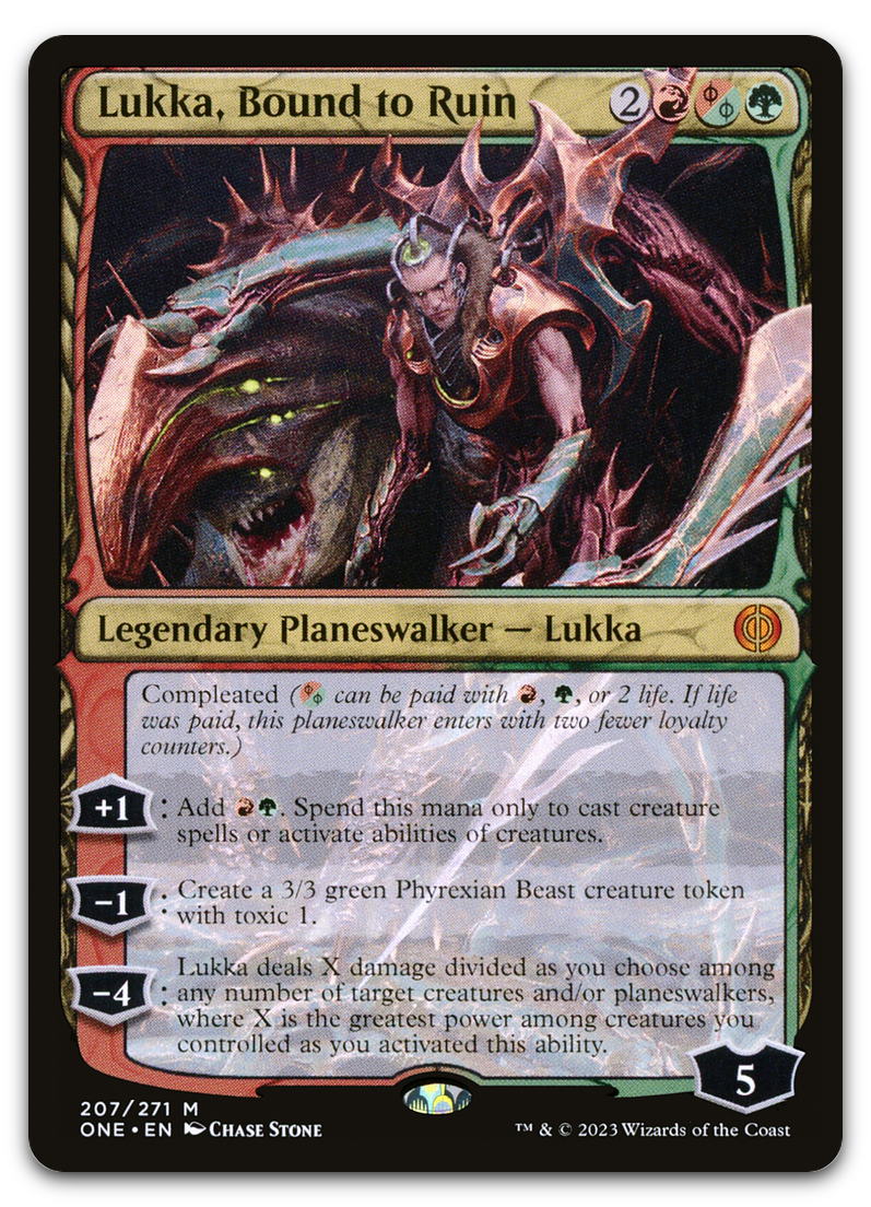 Lukka, Bound to Ruin (Phyrexia: All Will Be One)