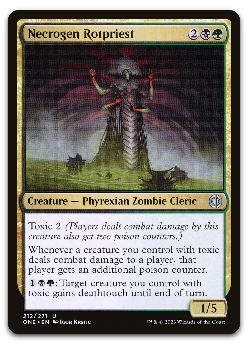 Necrogen Rotpriest (Phyrexia: All Will Be One)