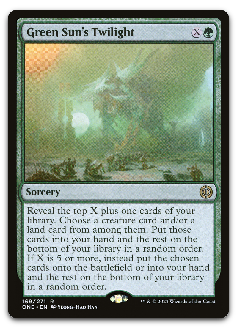 Green Sun's Twilight (Phyrexia: All Will Be One)