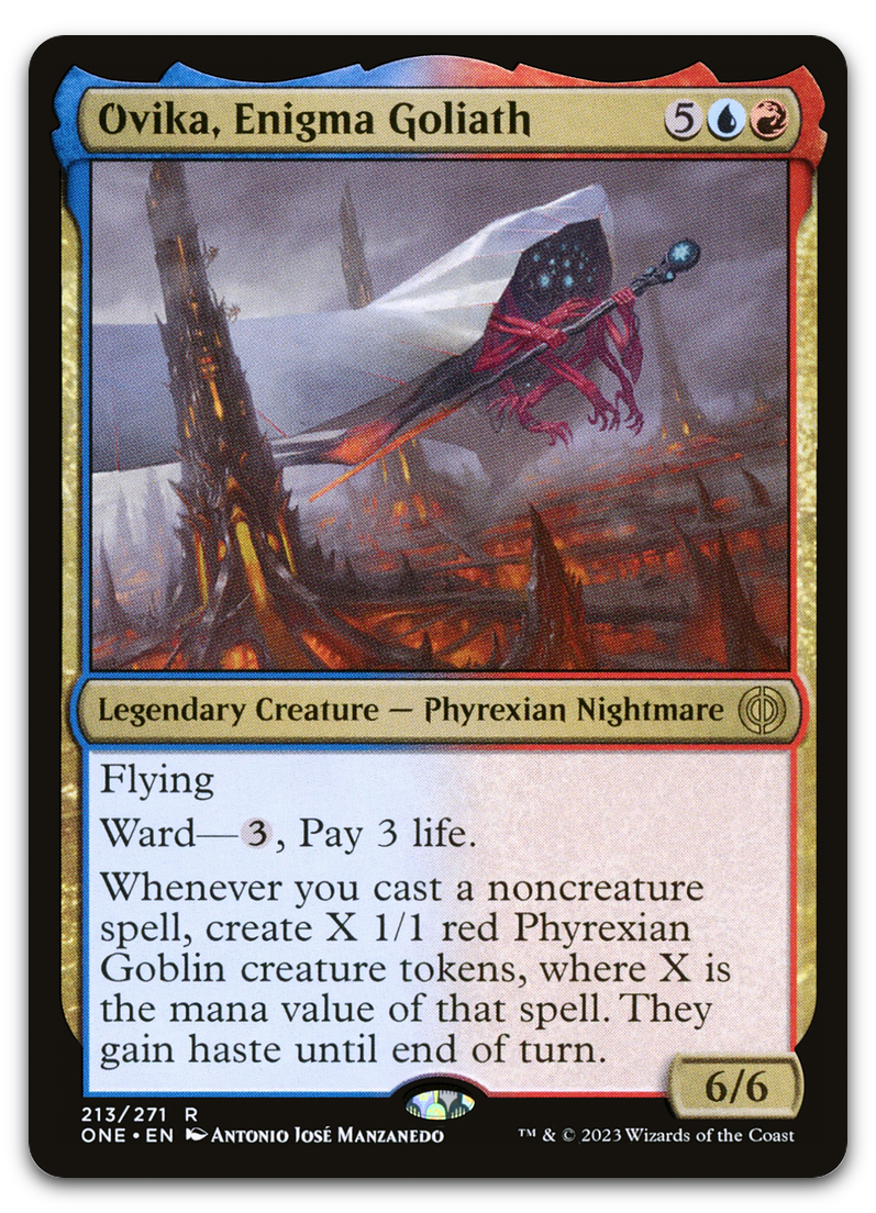 Ovika, Enigma Goliath (Phyrexia: All Will Be One)