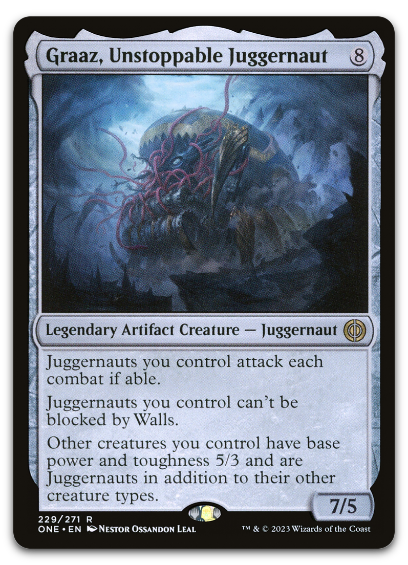 Graaz, Unstoppable Juggernaut (Phyrexia: All Will Be One)