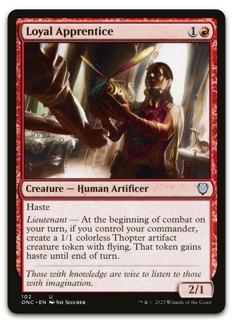 Loyal Apprentice (Commander: Phyrexia: All Will Be One)