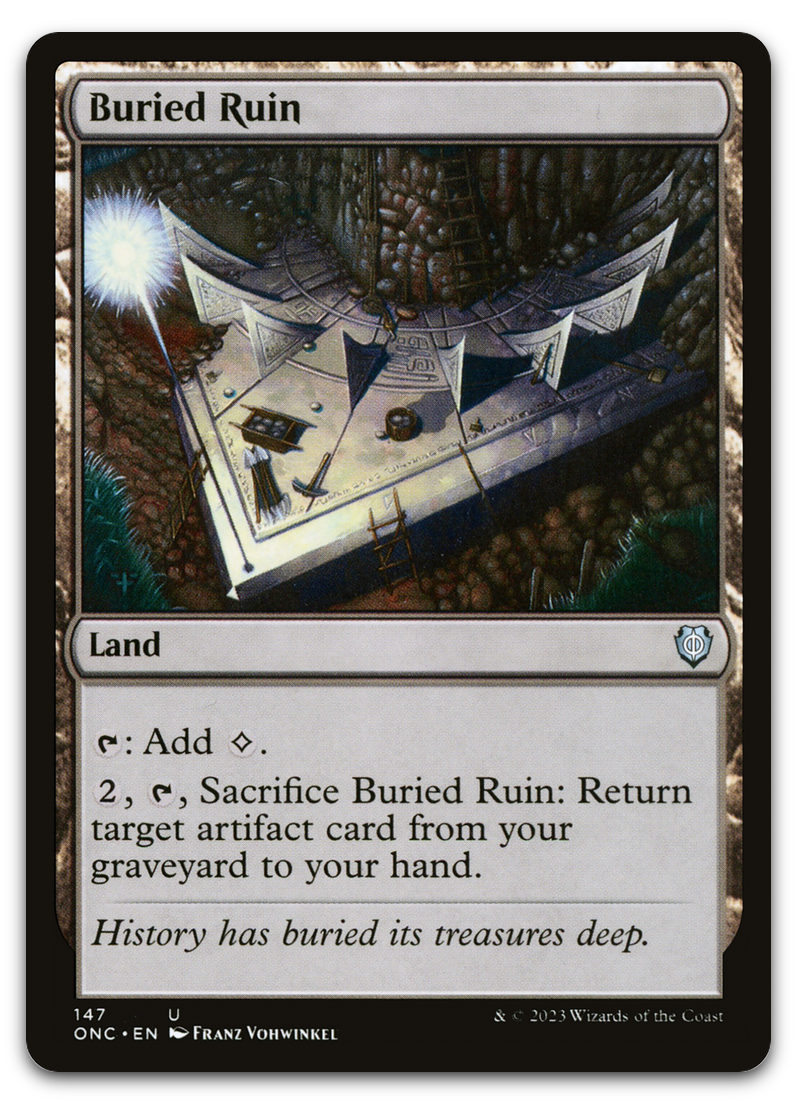 Buried Ruin (Commander: Phyrexia: All Will Be One)