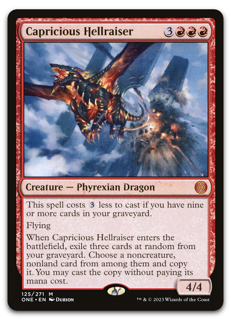 Capricious Hellraiser (Phyrexia: All Will Be One)