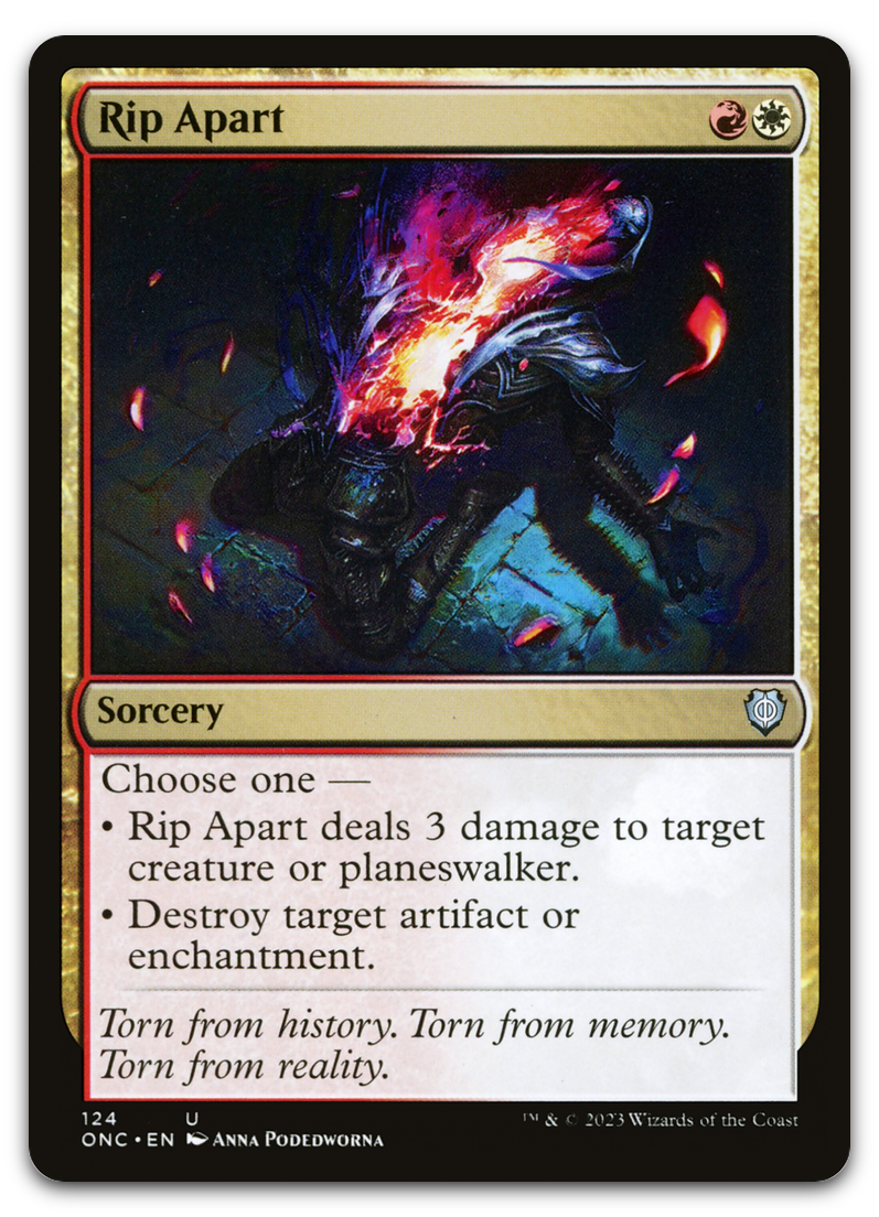 Rip Apart (Commander: Phyrexia: All Will Be One)